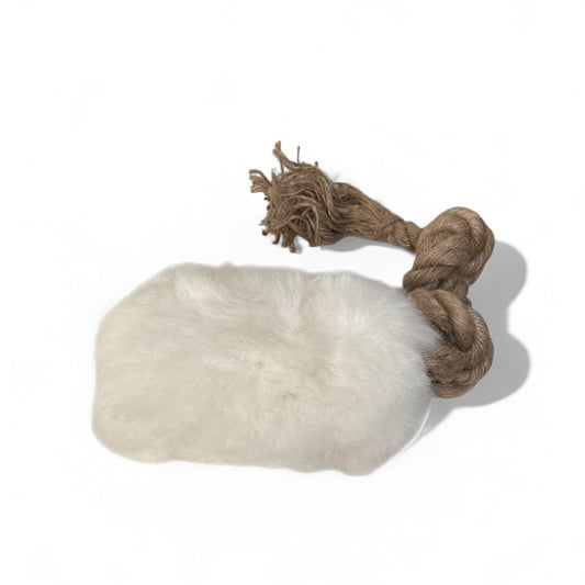 Trenza Natural Blanca– Juguete Artesanal