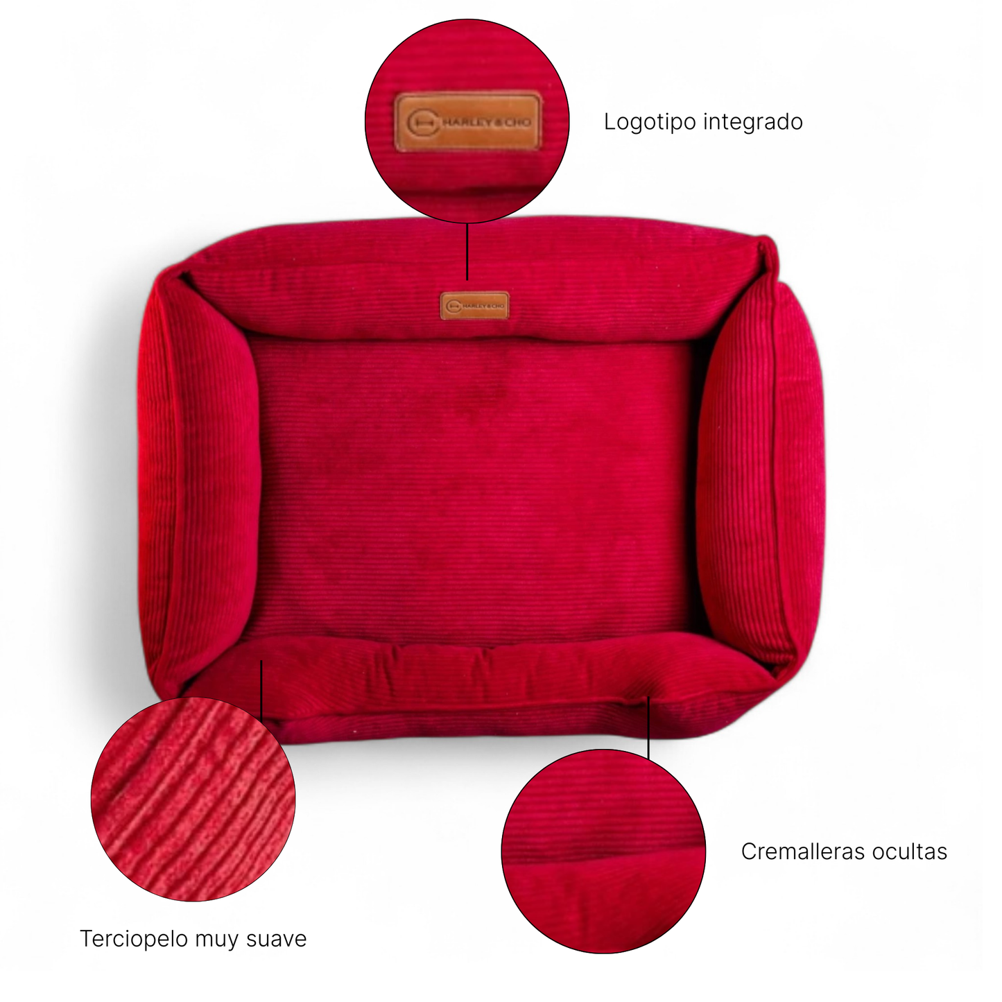 Dreamer Velvet Rojo