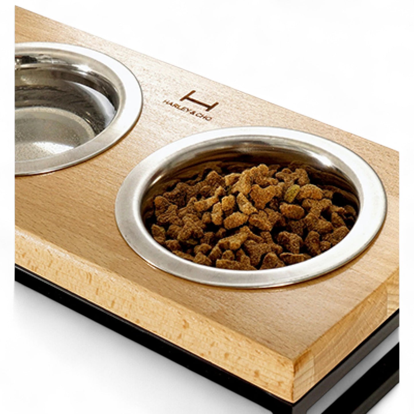 Set de Comederos Elevados – Lunch Bar Wood