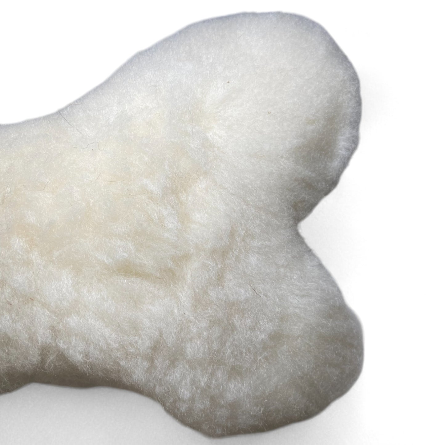 Hueso de Lana Natural – Juguete Artesanal para Perros